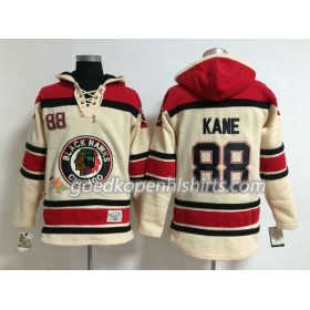 Chicago Blackhawks Patrick Kane 88 Wit Hoodie Sawyer - Mannen